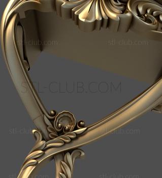 3D модель 3d stl модель консольного столика (STL)